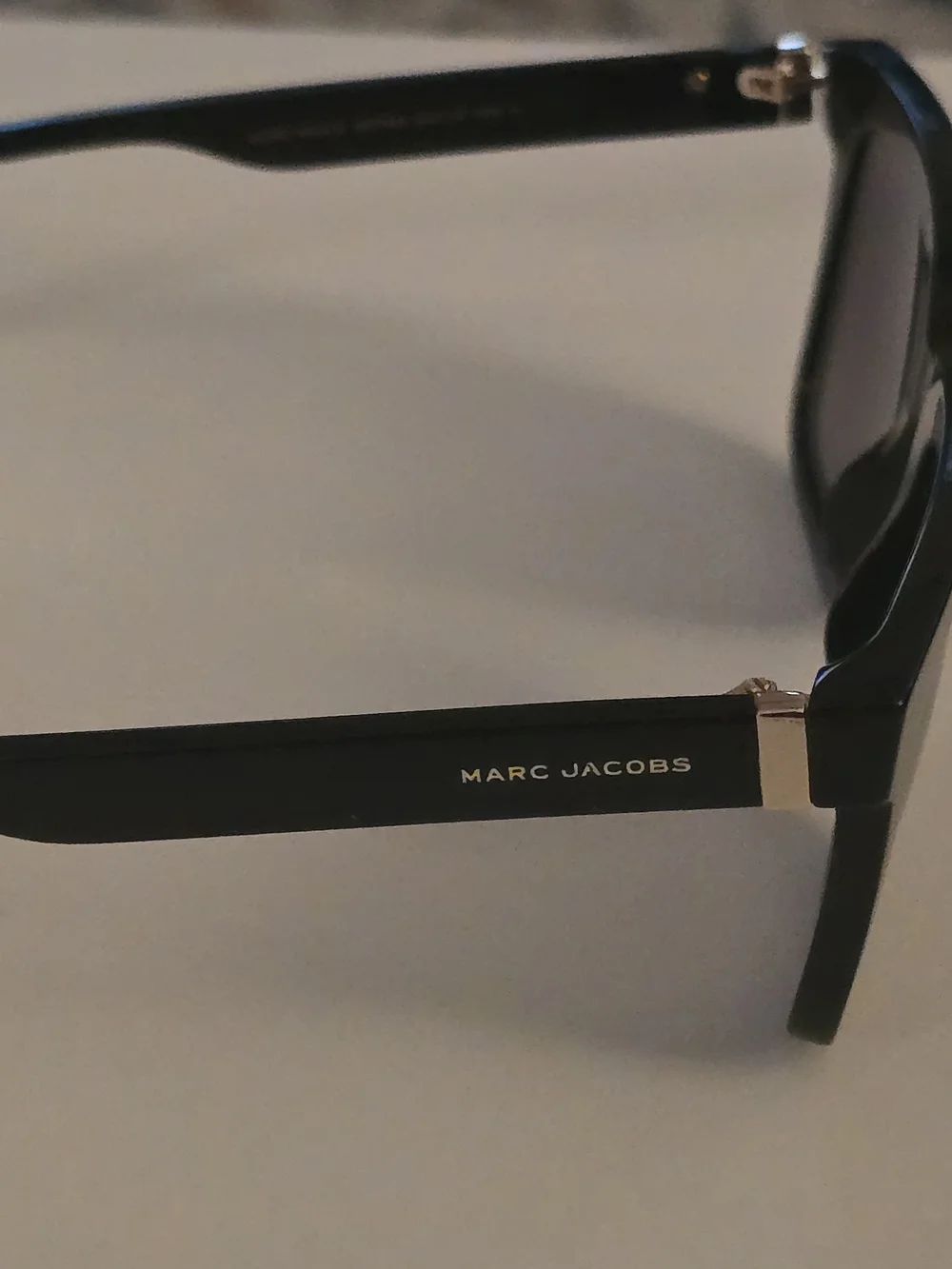 NEW Marc Jacobs MARC 683/S Black Square Sunglasses 54-18-145 w/ Case
